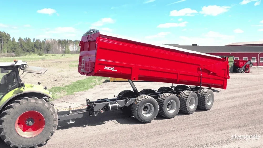 Boggilift komkärl EV MQ95 ax1 Retur via snabbsänk