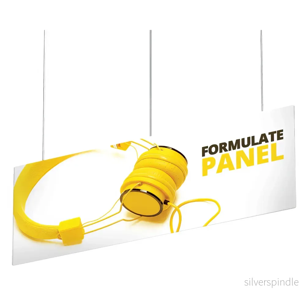 Takdisplay Panel med stretchtyg