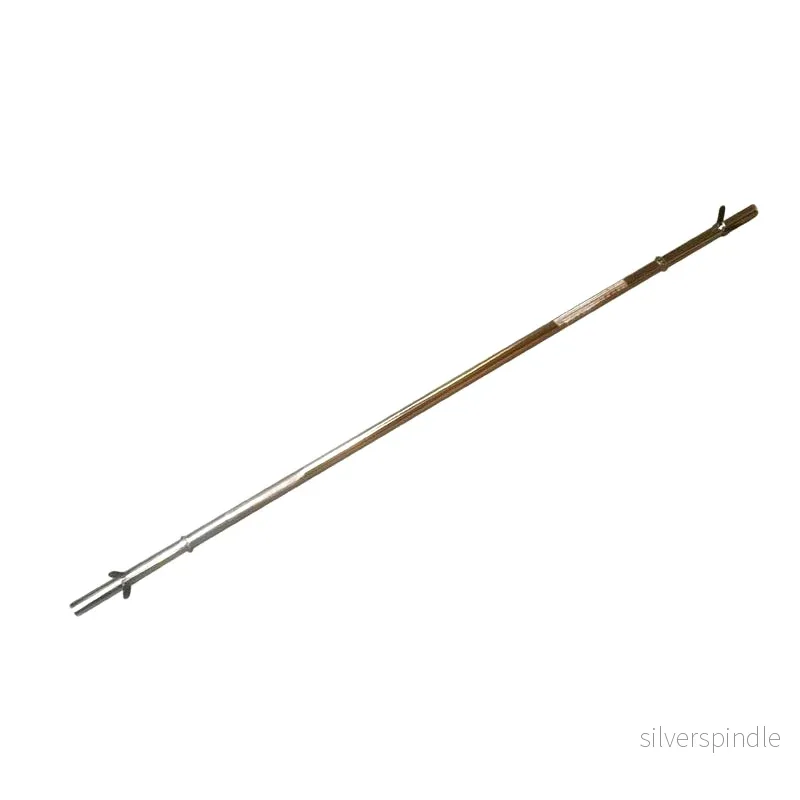 Lång Skivstång 170 cm – Fjäderlås (30 mm) Lång Skivstång 170 cm – Fjäderlås (30 mm)
