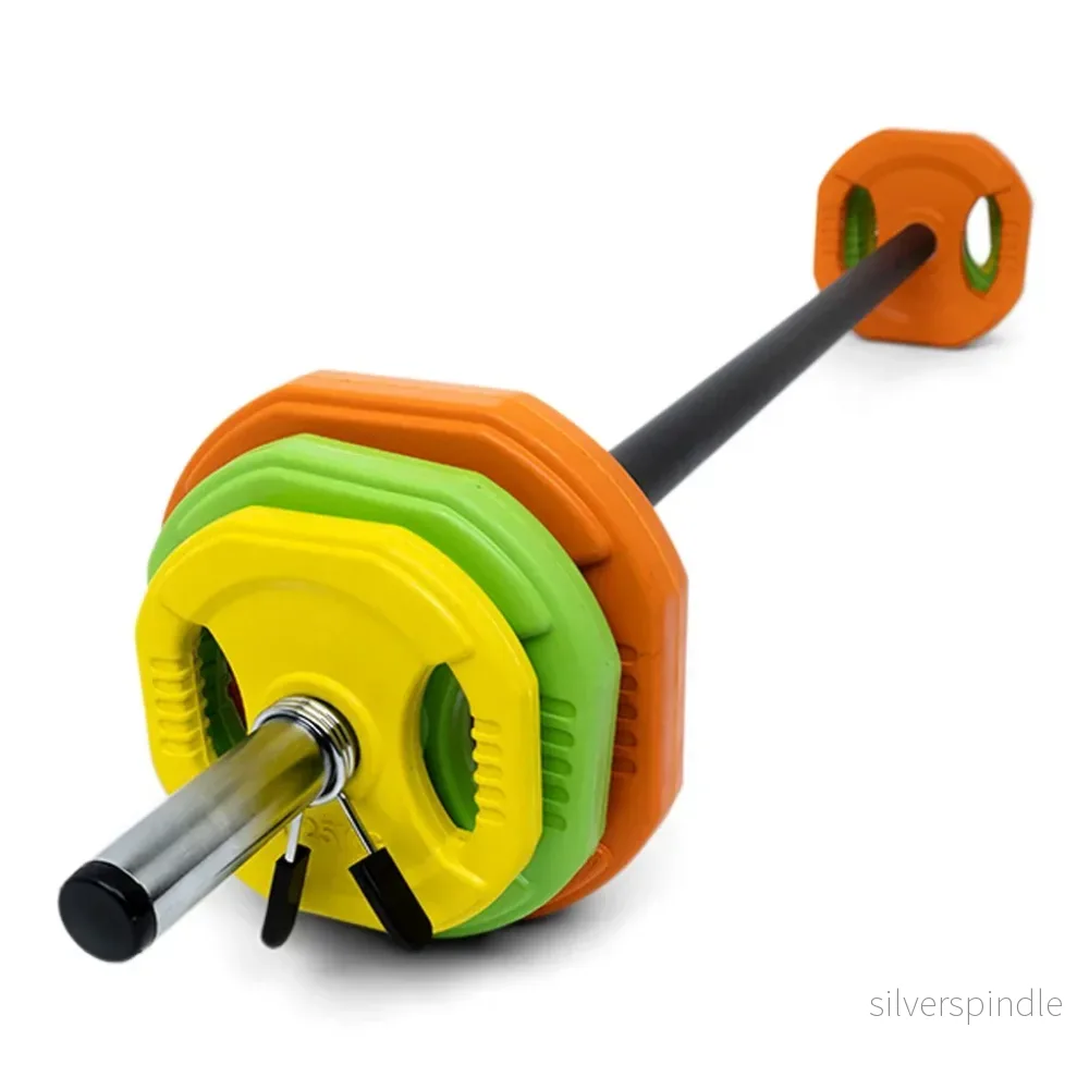 Aerobic viktstångsset 20 kg (färgad) från Nordic Strength Aerobic viktstångsset 20 kg (färgad) från Nordic Strength