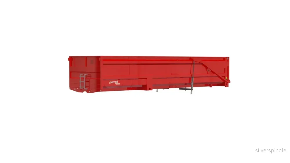 Fältflak autoläm MQ95 3axlad L9500 H1500 B2550 33kbm Fältflak autoläm MQ95 3axlad L9500 H1500 B2550 33kbm