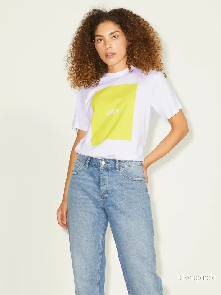 AMBER SS RELAXED SQUARE TEE AMBER SS RELAXED SQUARE TEE