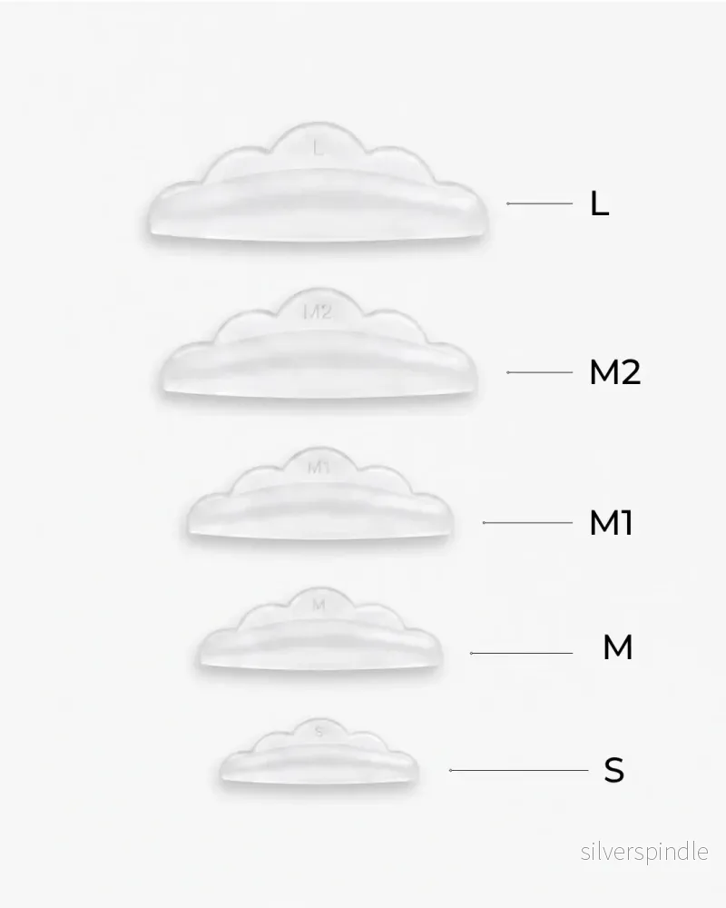 Permalift Lashlift Silikonspolar 5 - pack - Bild 3