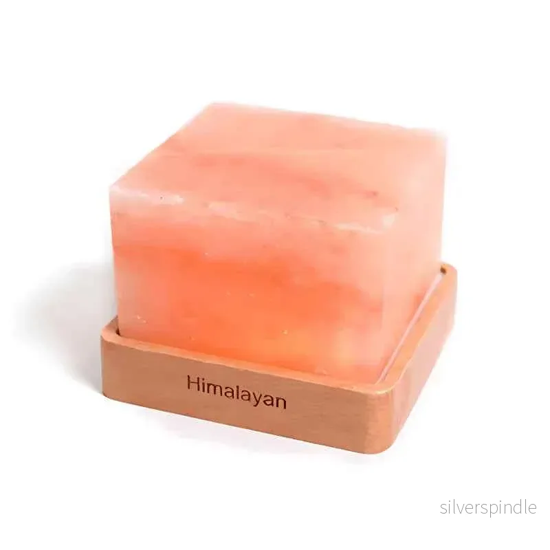 Kvadratisk Himalaya Salt Lampa Kvadratisk Himalaya Salt Lampa