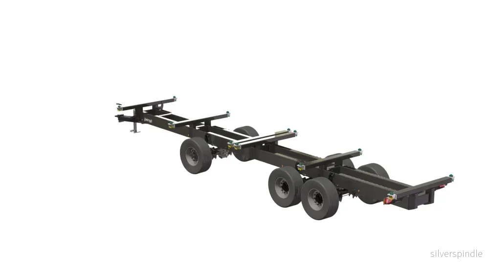 CTP Sjöfartscontainer chassi cc5410 20/40 fot 560/60x22,5 - Bild 3