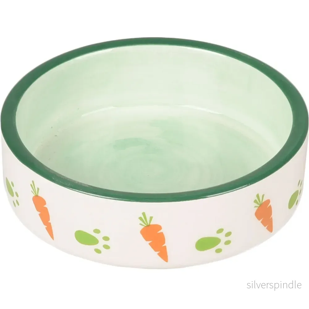 Keramikskål Smådjur Grön 8,5cm 70ml