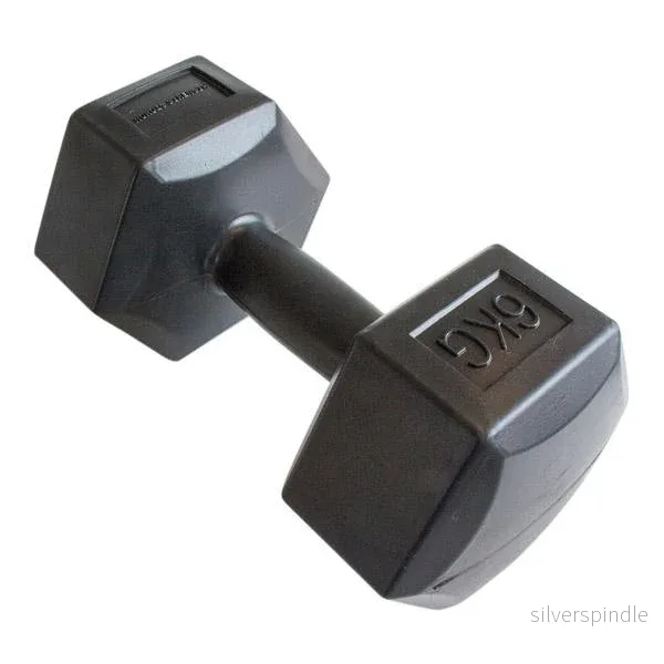 Hantel i plast (prisvärd) 6 kg