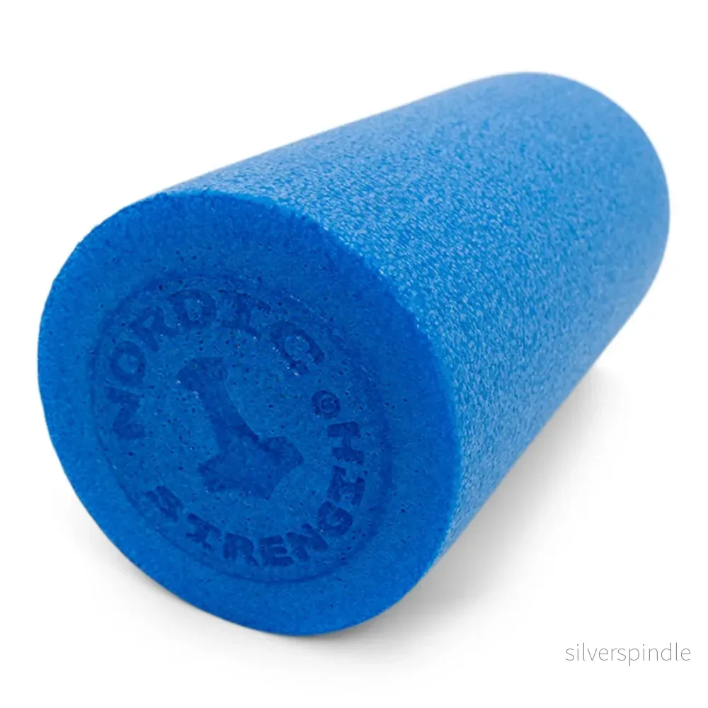 Foam roller slät EPE - 30 cm (blå) - Bild 2