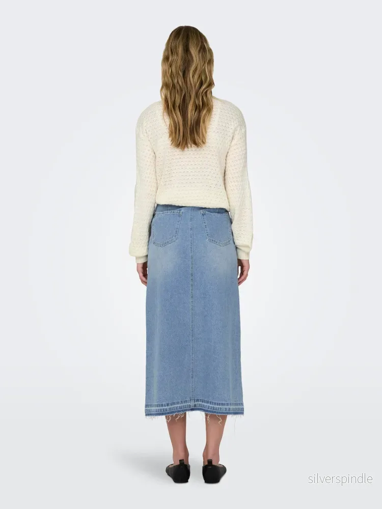 BELLA HW LONG SKIRT DNM - Bild 2
