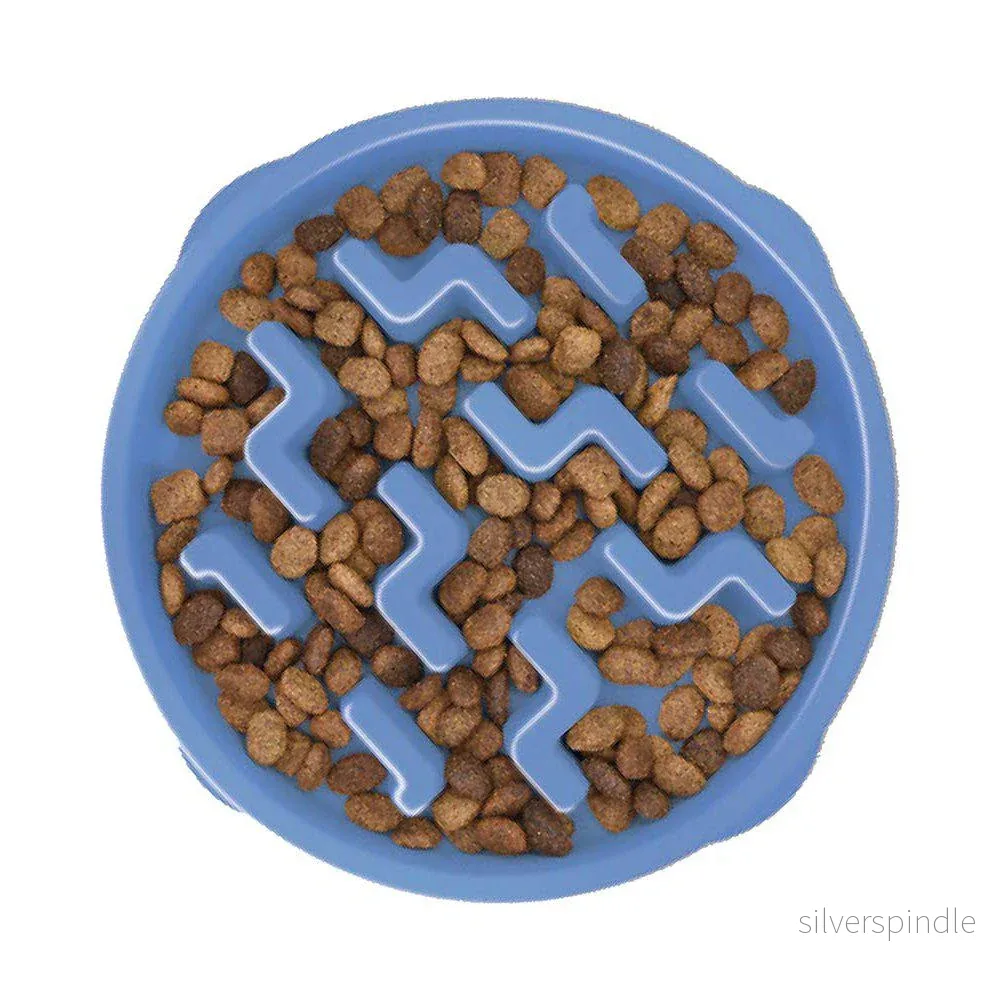 Oh Matskål Fun Feeder Slo-bowl S Blå