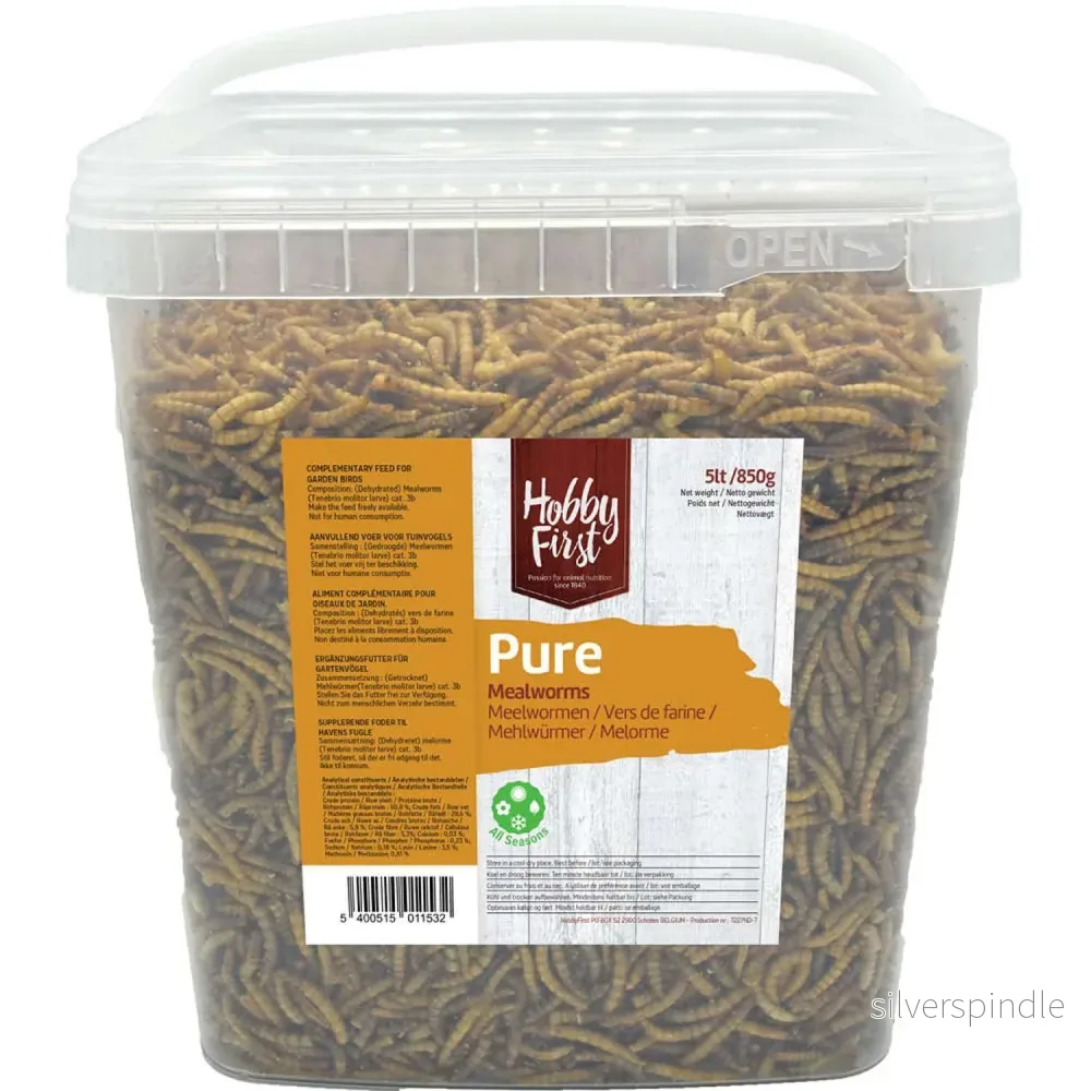 Hobby First Pure Mealworms 850 g Hobby First Pure Mealworms 850 g