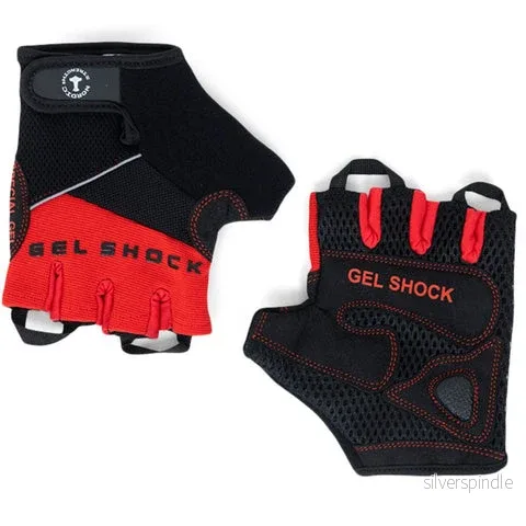 Röd-svarta träningshandskar ”Gel Shock” från Nordic Strength (XL) Röd-svarta träningshandskar ”Gel Shock” från Nordic Strength (XL)