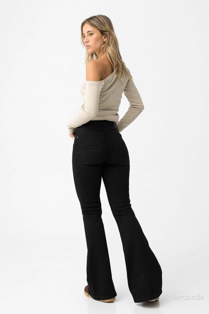 Bella Black Flare Jeans