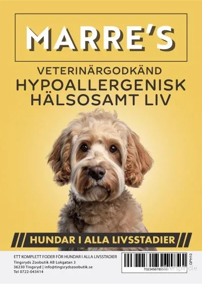 Marre`s Peptide+ Vuxen Hund Hälsosamt Liv 1,5kg Marre`s Peptide+ Vuxen Hund Hälsosamt Liv 1,5kg