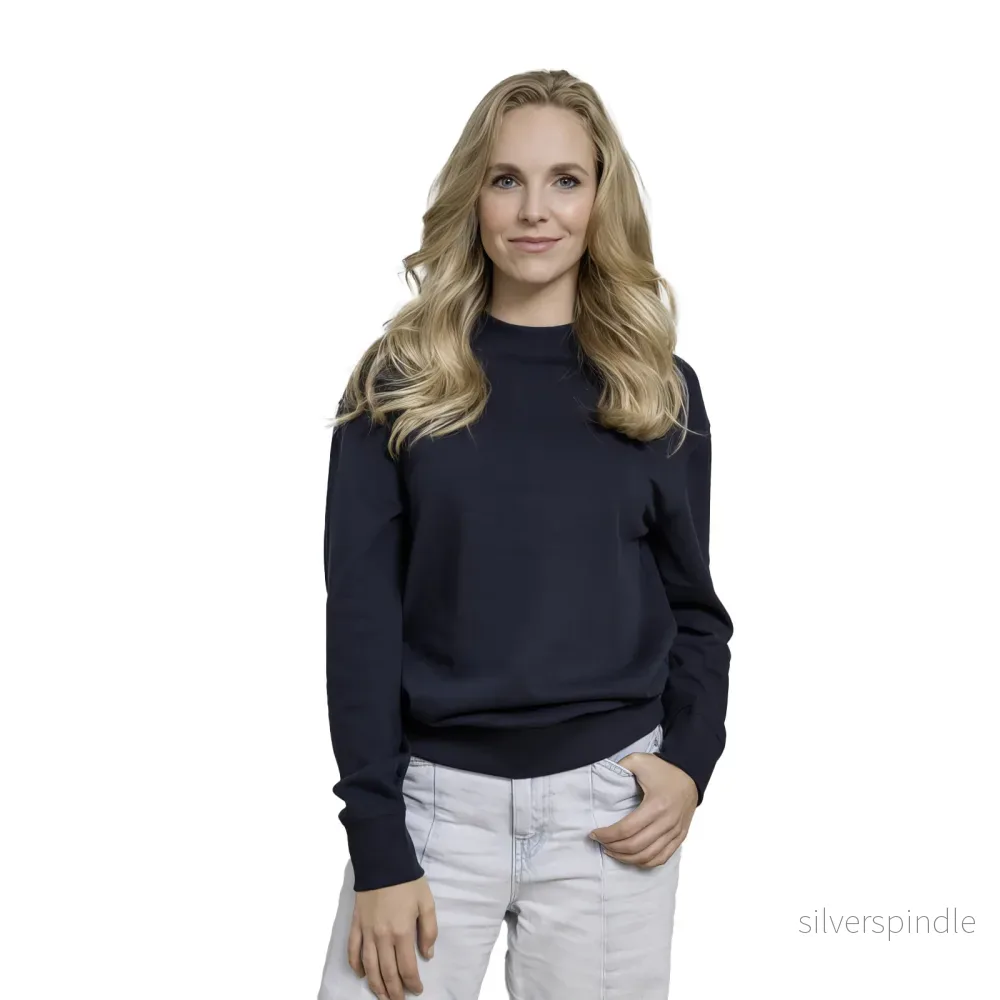 Jet unisex Aware™ tröja med rund hals av återvunnet material Jet unisex Aware™ tröja med rund hals av återvunnet material