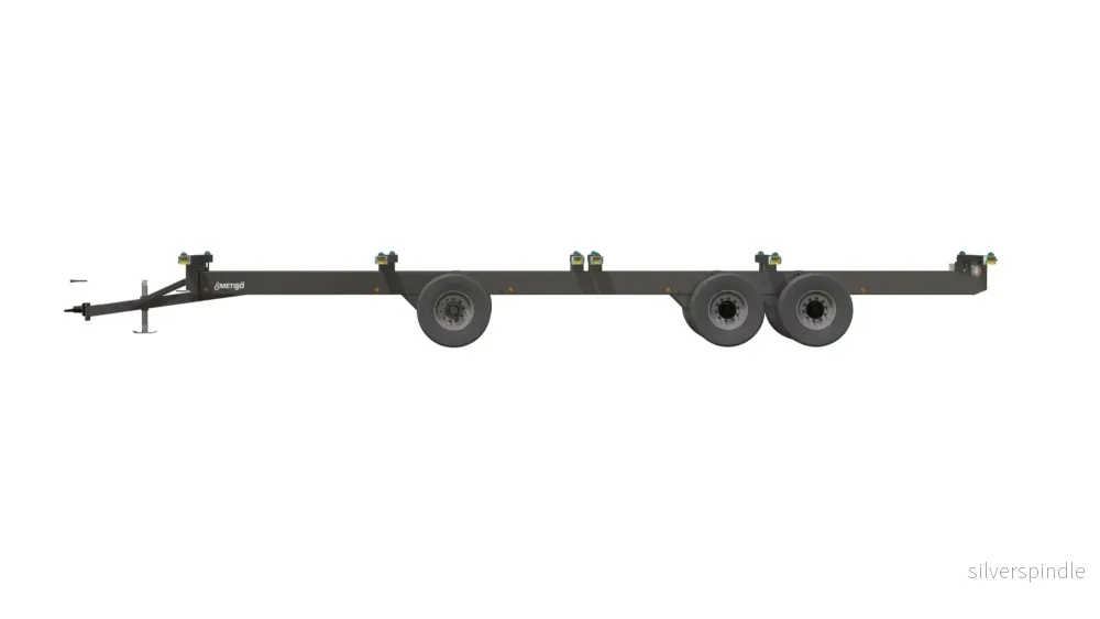 CTP Sjöfartscontainer chassi cc5410 20/40 fot 560/60x22,5 - Bild 2