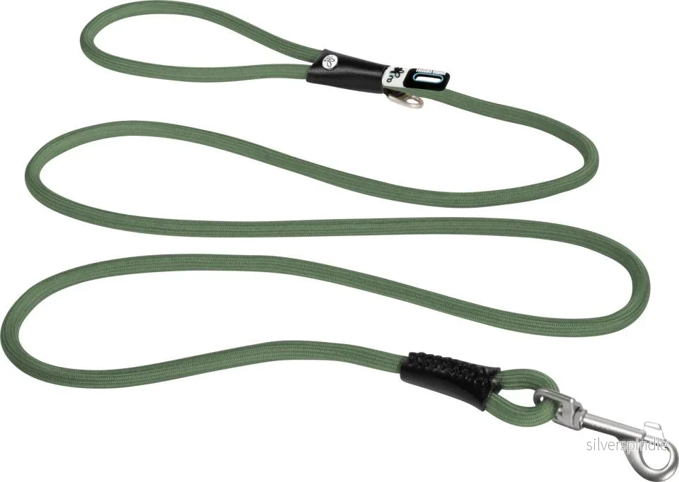 Curli Stretch Comfort hundkoppel M 1,8m Grön