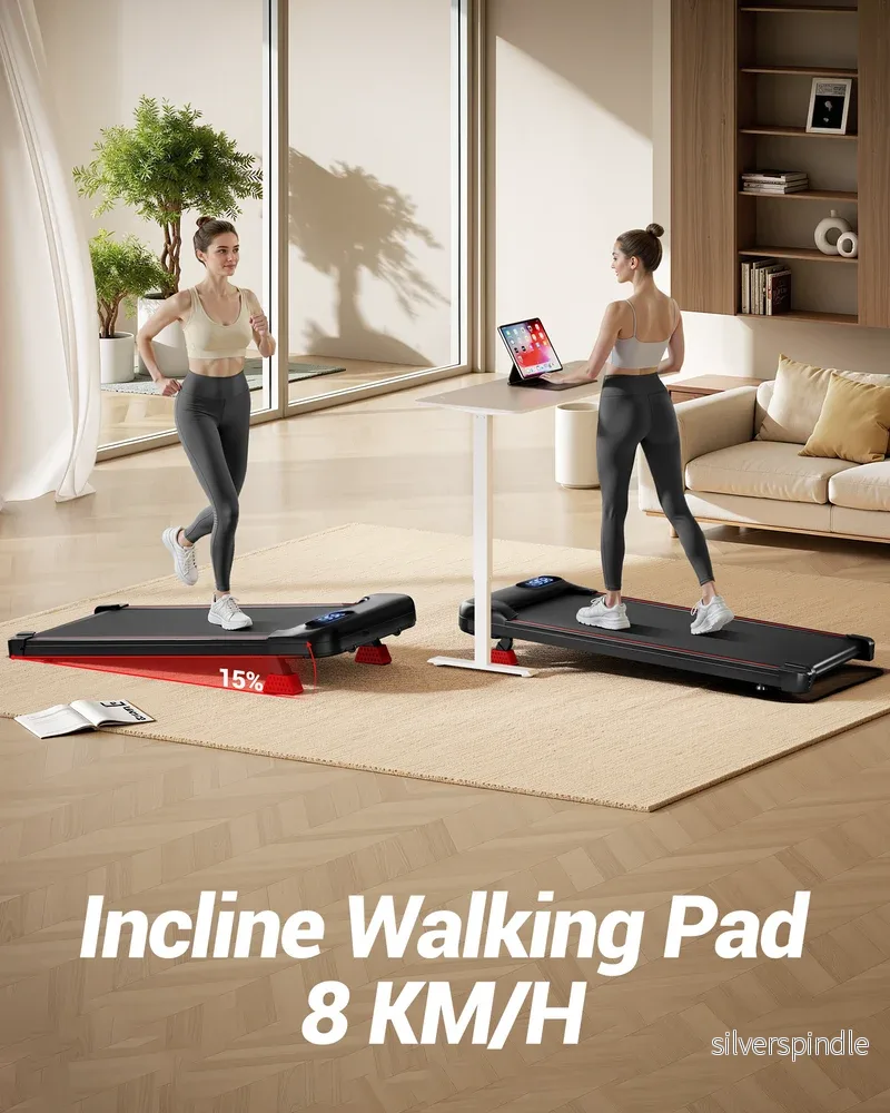 2-i-1 Walking Pad Pro med 9 % / 15 % lutning - Bild 3