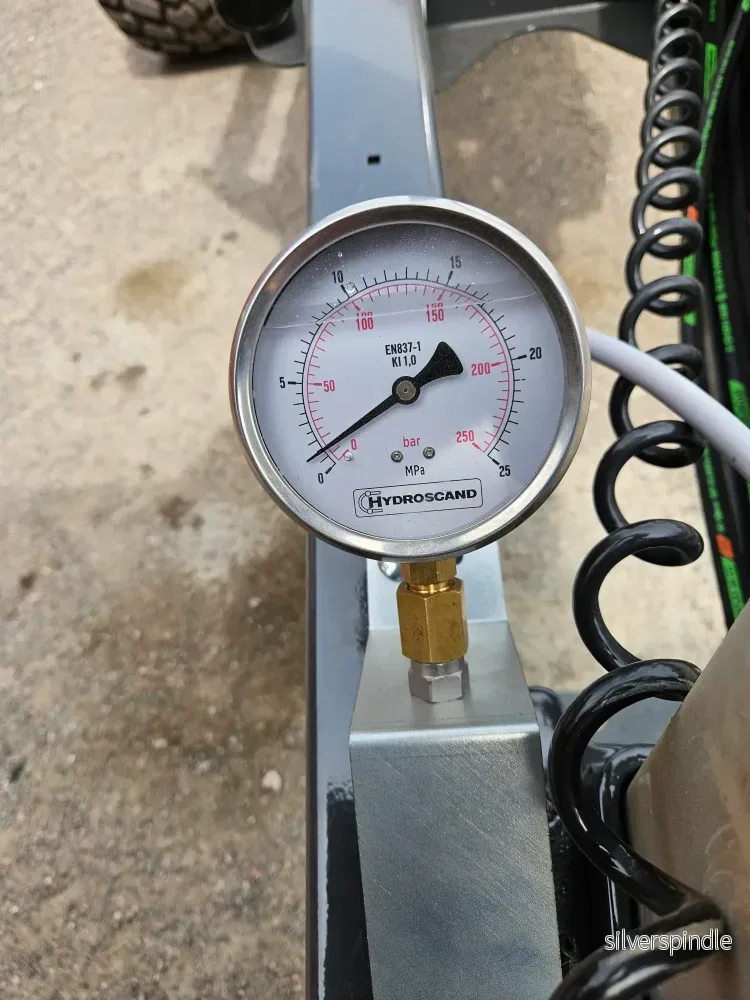 Paket 3 Reducer Verktygslåda Manometer Boggilift - Bild 2