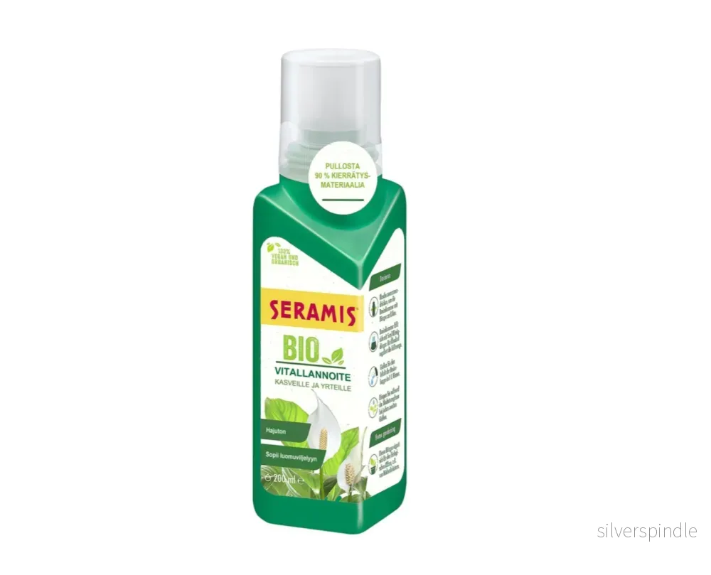 Seramis, orgaaninen lannoite viherkasveille ja yrteille, 200ml