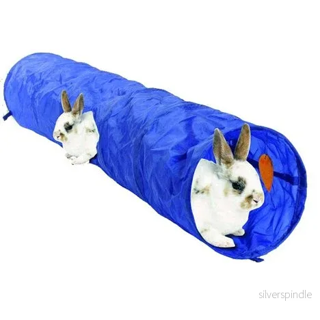 KaninTunnel nylon 20x120cm med fästen KaninTunnel nylon 20x120cm med fästen
