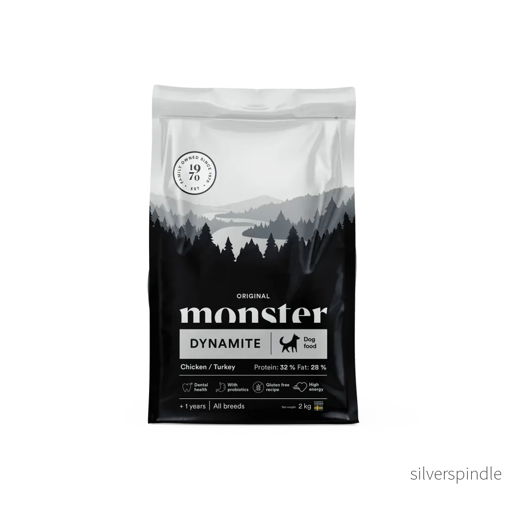 Monster Hund Original Dynamite All Breed Chicken/Turkey 2 kg