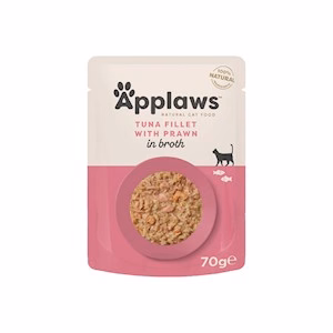 APPLAWS KATT PÅSE TUNA & TIGER PRAWN 70g