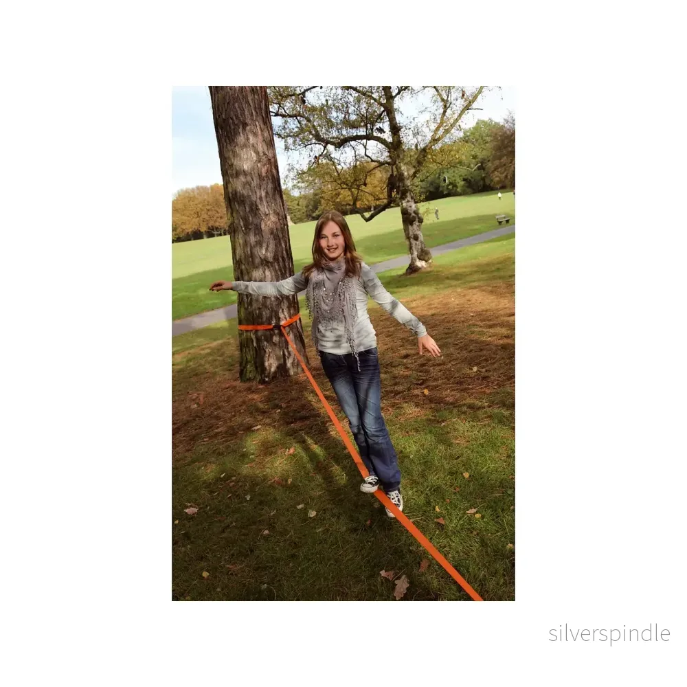 Slackline 15 m eller 25 m – för balans, koordination och styrka - Bild 2