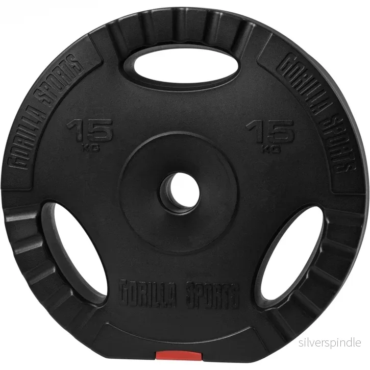 Viktskiva grip hård plast 15 kg (30 mm)
