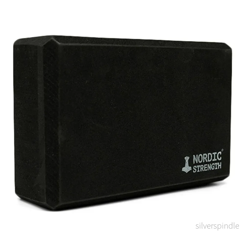 Yogablock svart - Nordic Strength