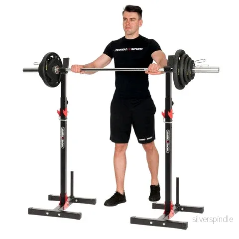 Squat Rack med viktskivehållare S202 - Bild 3
