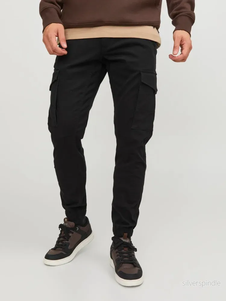 PAUL FLAKE 542 BLACK CARGO PANT - Bild 2