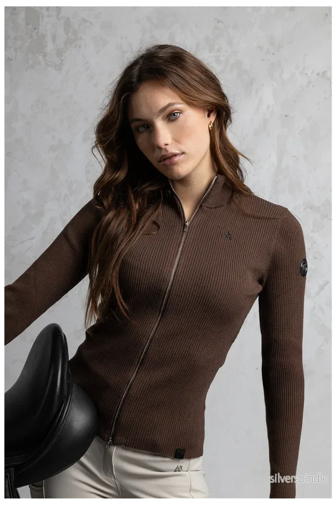 ANKY® Slim Fit Zip Cardigan - väst - AW26