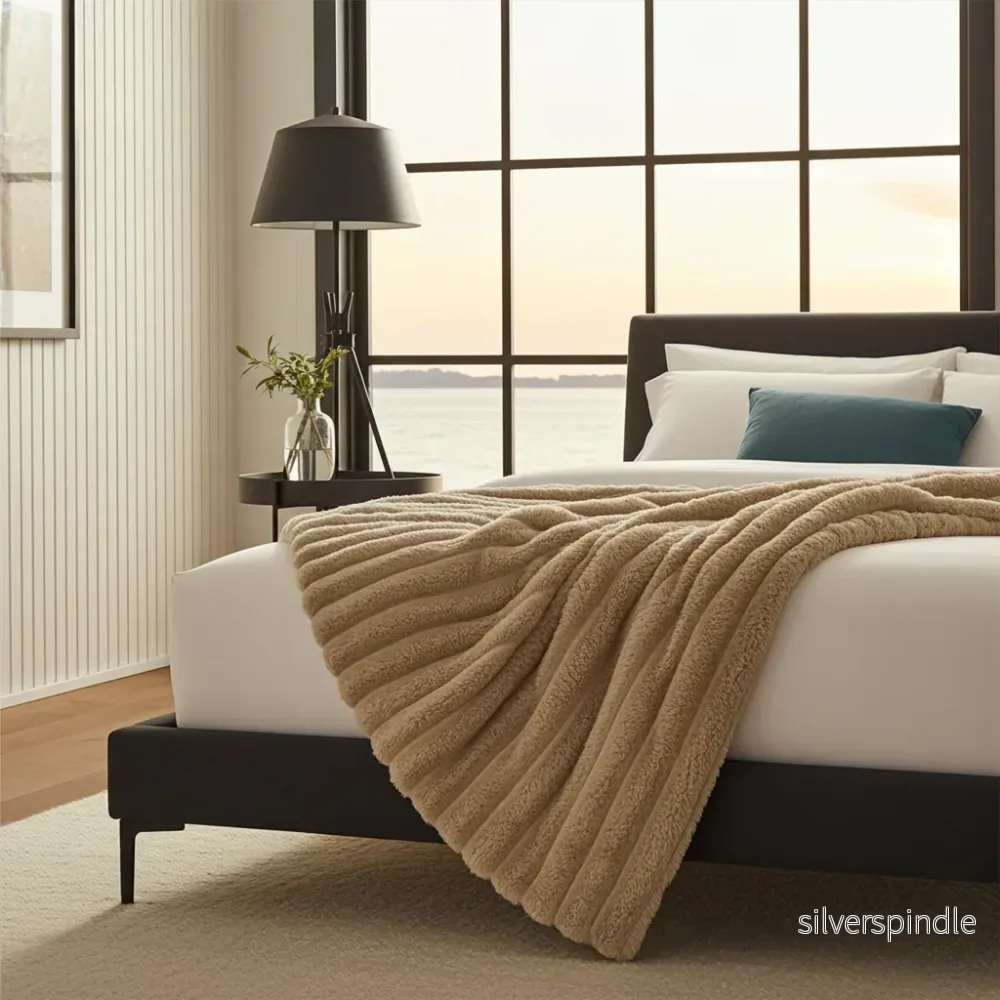 Ribbed Blanket – Soft and stylish blanket with elegant texture (Multiple variants) Ribbed Blanket – Soft and stylish blanket with elegant texture (Multiple variants)
