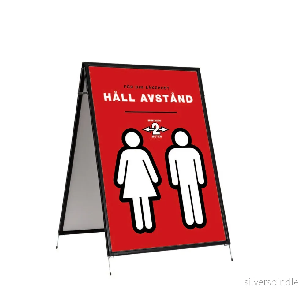 A-ställ inomhus