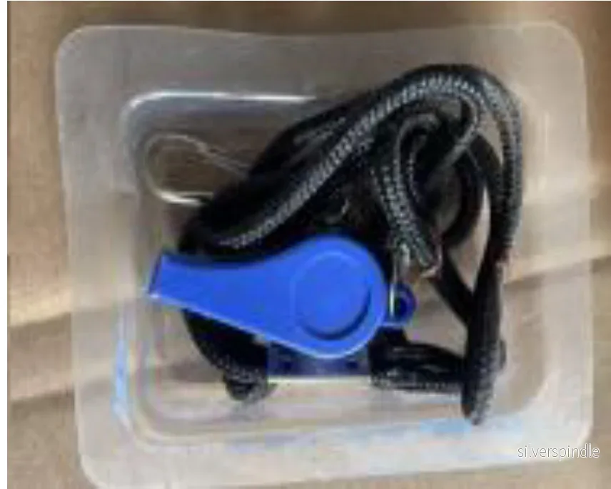 Visselpipa plast