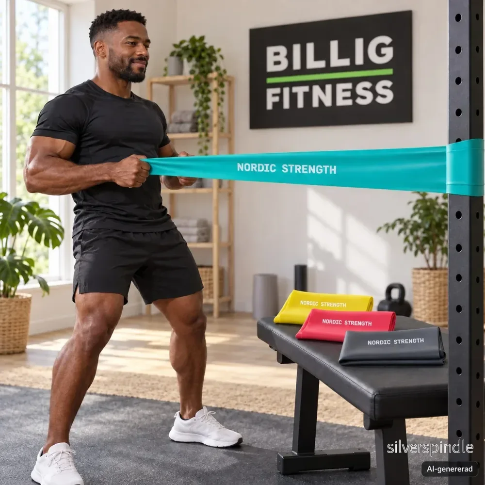 Träningsband 2,5 m – 4-pack | Nordic Strength - Bild 3