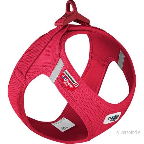 Curli Vest sele Clasp Air-Mesh Red M Curli Vest sele Clasp Air-Mesh Red M