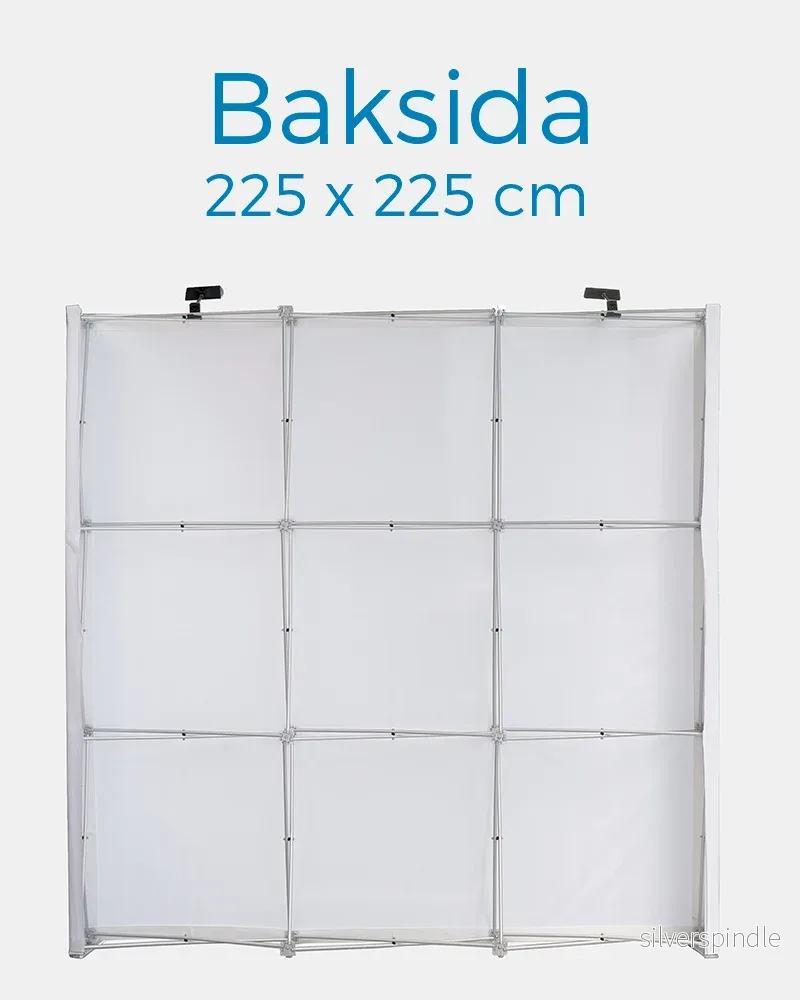 POPUP TYGVÄGG RAK - Bild 3