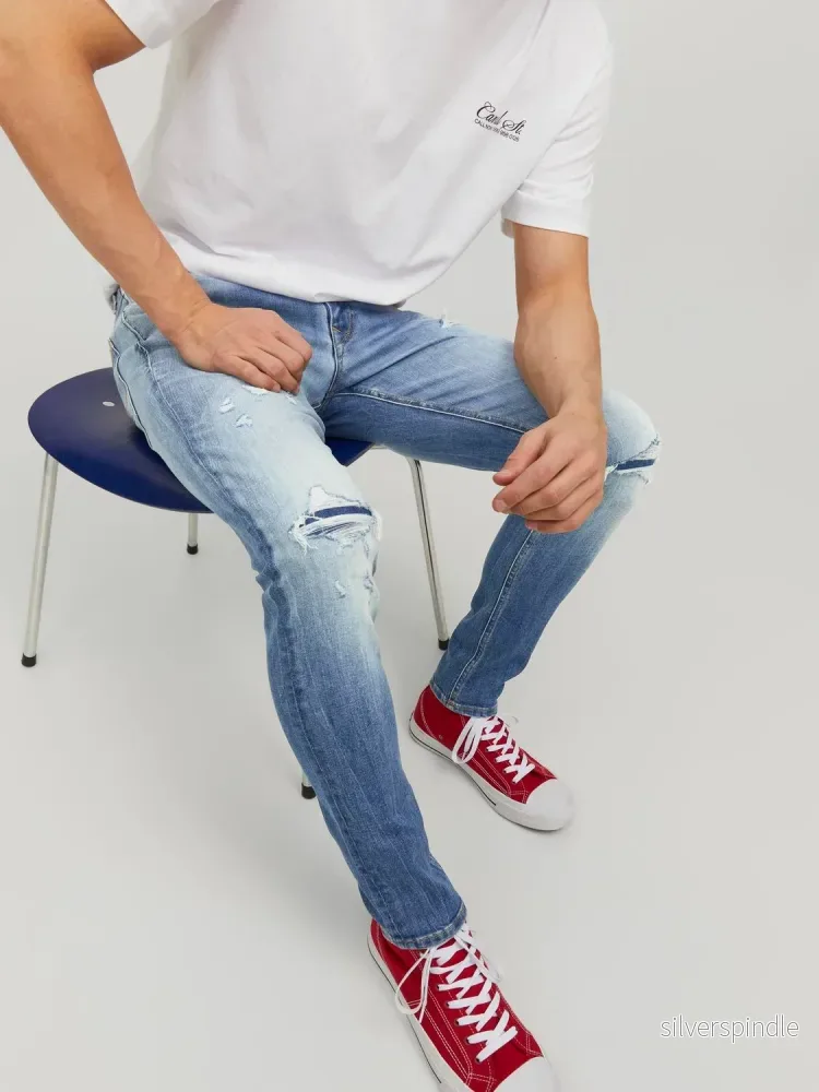 LIAM SEAL GE 484 RIPPED JEANS - Bild 2