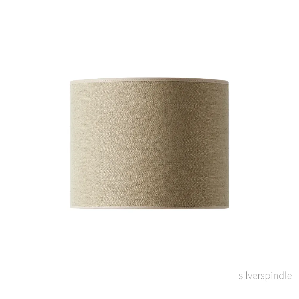 Lampshade Qvist Modern Round, 101 Natural, 30cm