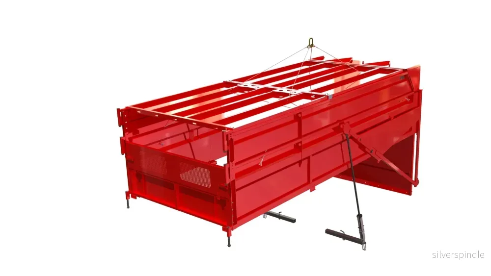 Kassett+sarg+tak Fältflak MQ60 L6000 H1500 41,5kbm - Bild 2