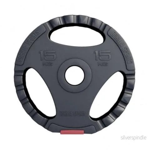 50 mm GREPP viktskiva i plast (15 kg) 50 mm GREPP viktskiva i plast (15 kg)
