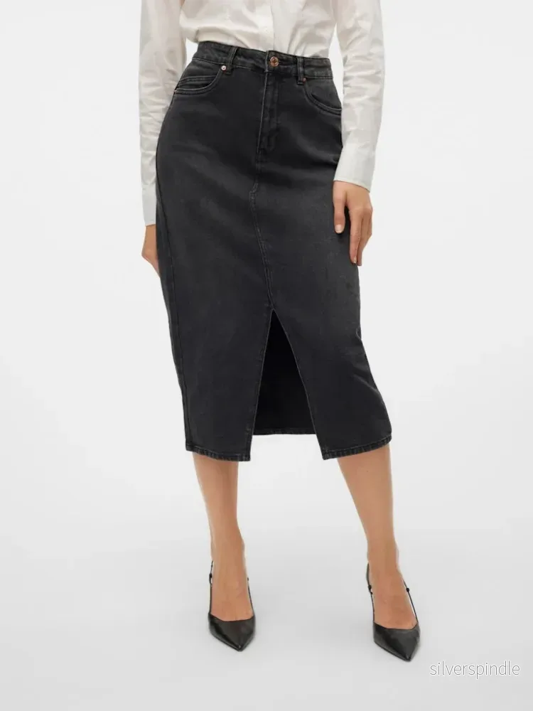 VERY CALF SKIRT - Bild 3
