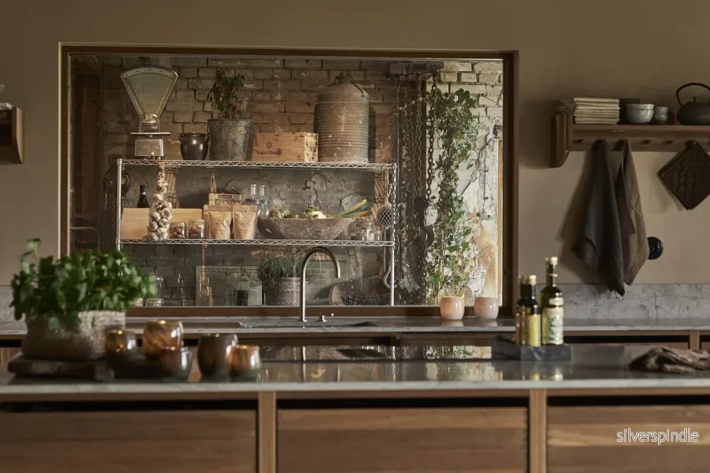 Astrid mörkgrön kökshandduk 50x70cm - Bild 2