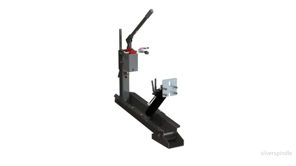 Hydr.stödben handpump 3 vägs bromsuttag (ej MF11/16) - Bild 2