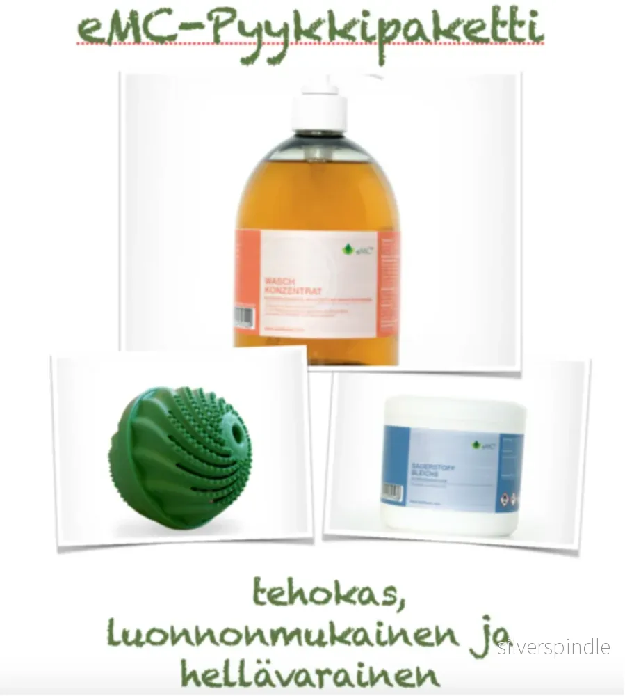 eMC®-Pyykkipaketti, Pesuainepaketti Pyykille