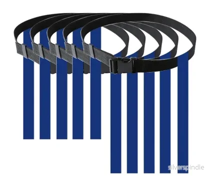 Flaggfotboll Tjuva Svans – Extra Tag Belts med kardborre, 5- eller 10-pack - Bild 3