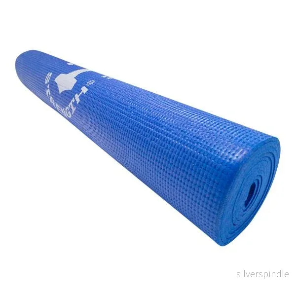 Yogamatta 6 mm - Blå (PVC) - Bild 2