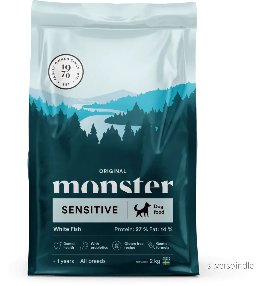 Monster Hund Original Sensitive White Fish 17 kg